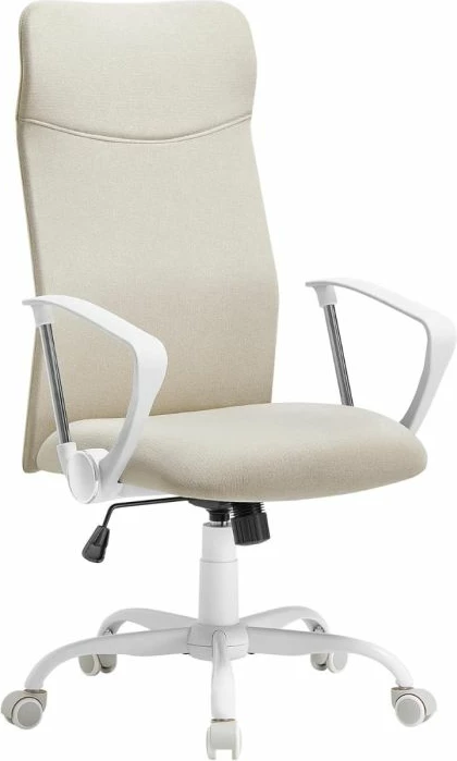 Karrige zyre ergonomike SONGMICS OBN034K01, rregullim lartësie, rrotullim 360°, deri 120 kg, cappuccino