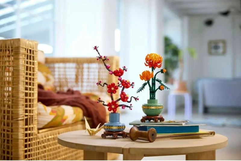 Set LEGO ICONS krizantemë