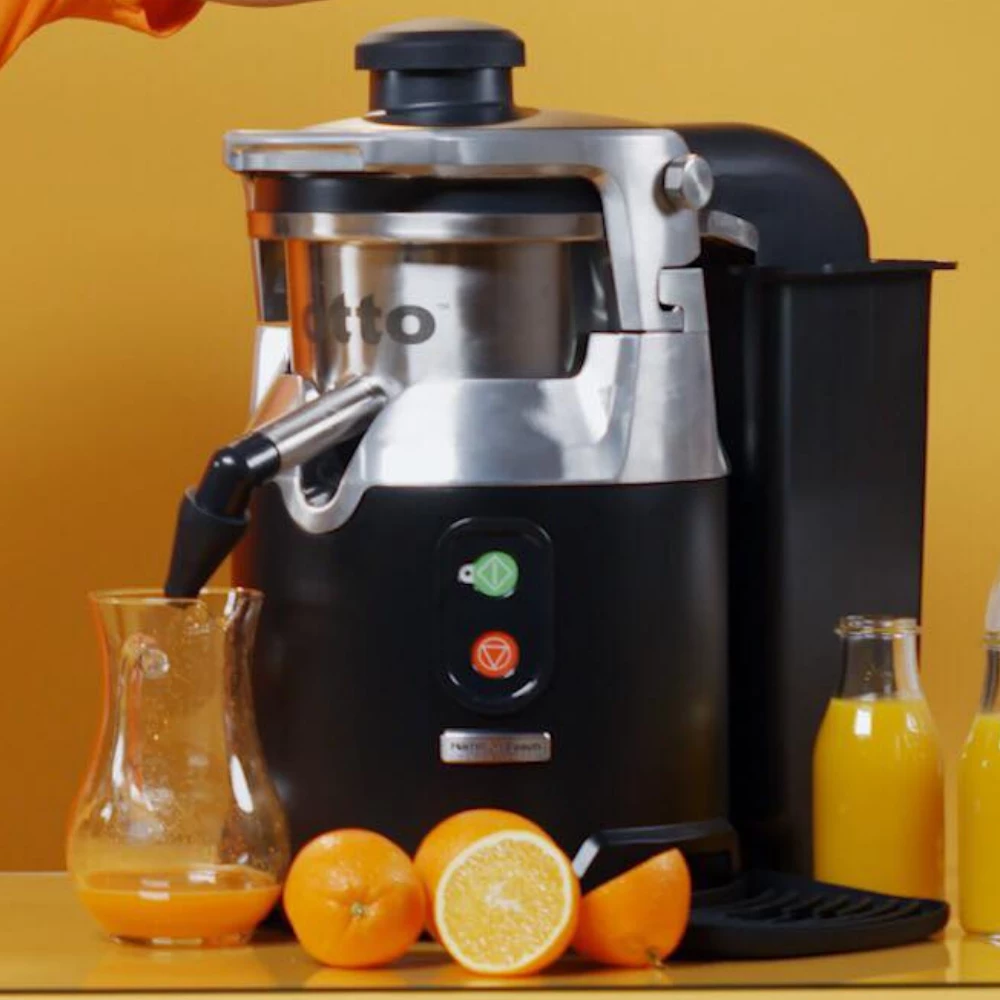 Shtrydhës lëngjesh, Hamilton Beach Commercial Otto, motor induksion pa furça për punë të vazhdueshme, trup çelik inoksi & alumin, Tritan BPA-free, 322x638x527mm