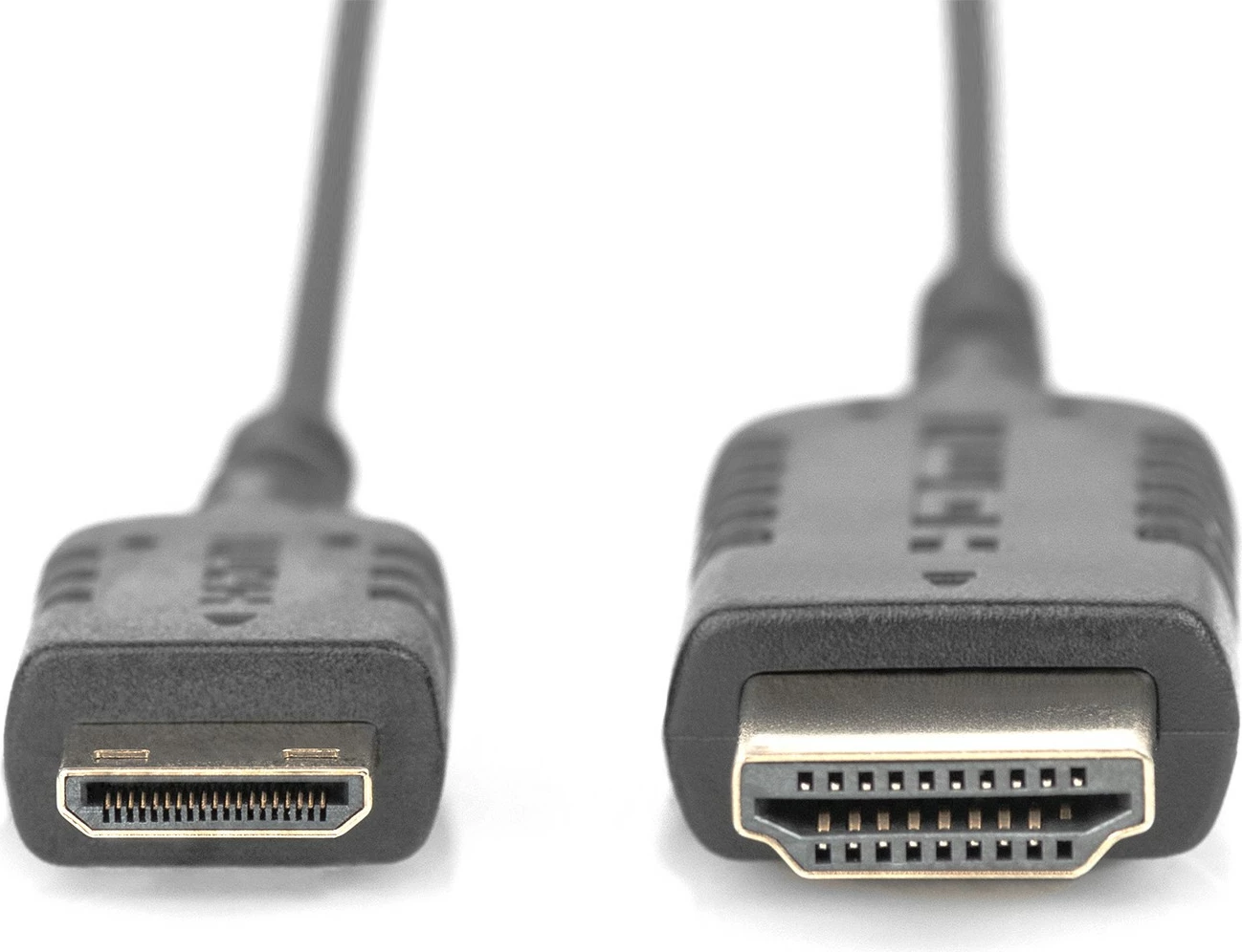 Kabllo HDMI Digitus, 2m, Type C (Mini), e zezë