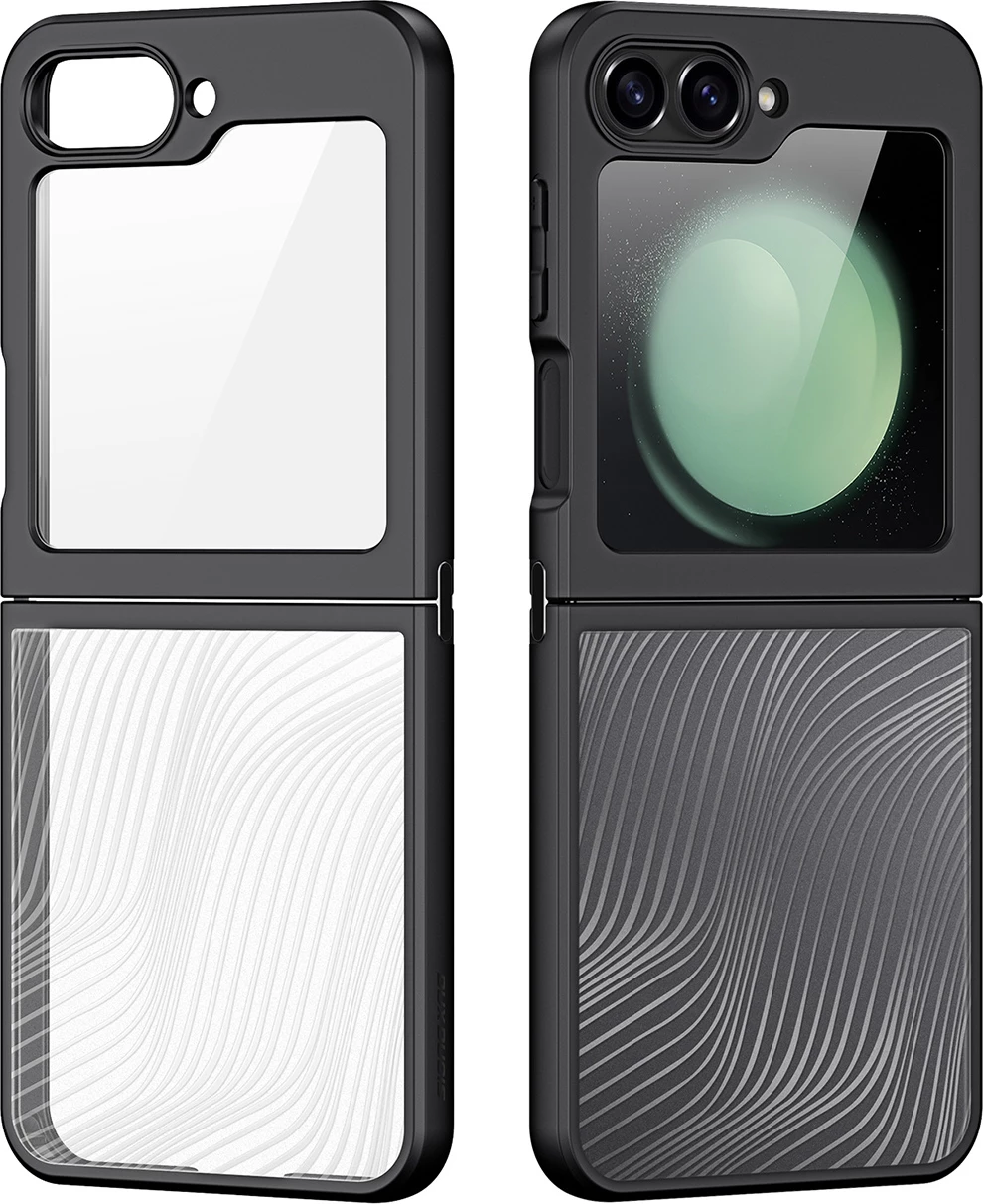 Mbështjellës Dux Ducis Aimo për Samsung Galaxy Z Flip 6, i zi