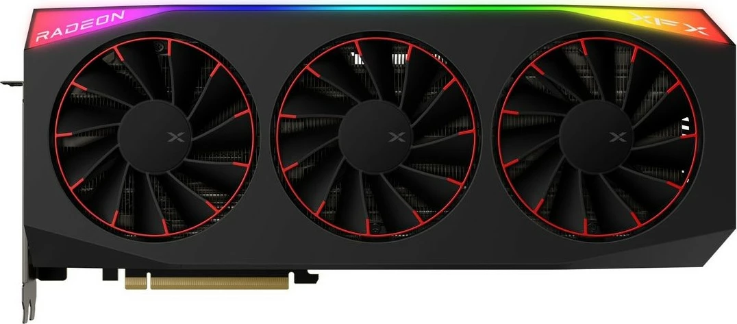 Kartelë grafike XFX Mercury Radeon RX 9070 XT OC Magnetic Air Edition RGB, 16GB, GDDR6, PCI Express 5.0, e zezë