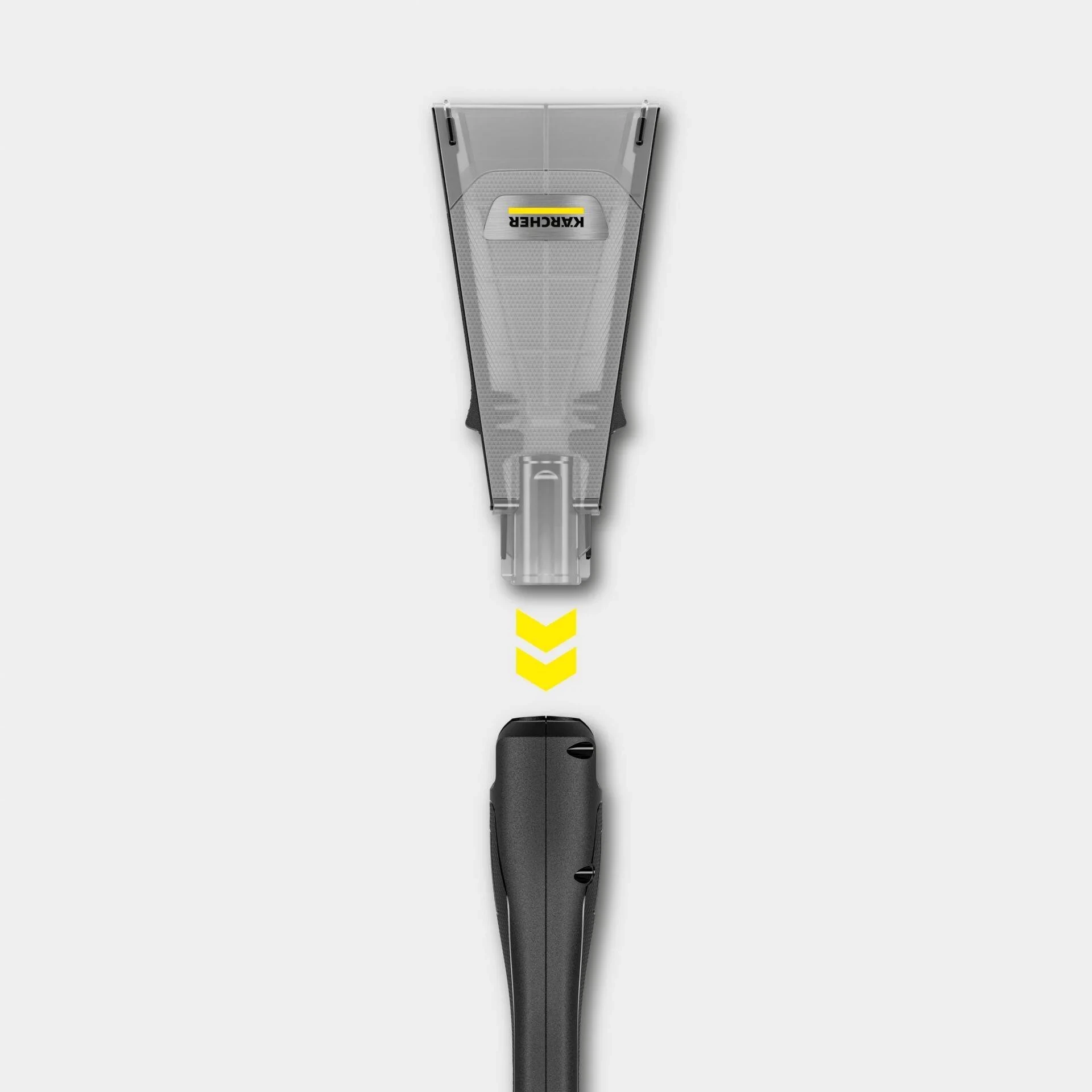Grykë spërkatëse për pastruese me presion, Karcher eco!Booster 180 2.645-386.0, deri 50% efikasitet më i lartë, kompatibile me K 5, e zezë