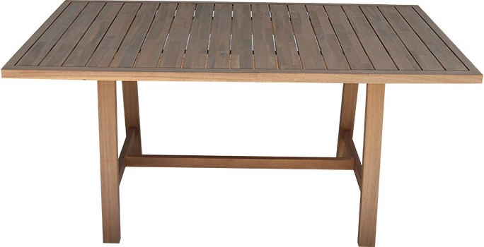 Set tavoline me karrige për terasë Malibu, dru akacie i fortë, 9 copë, 180x90x75cm