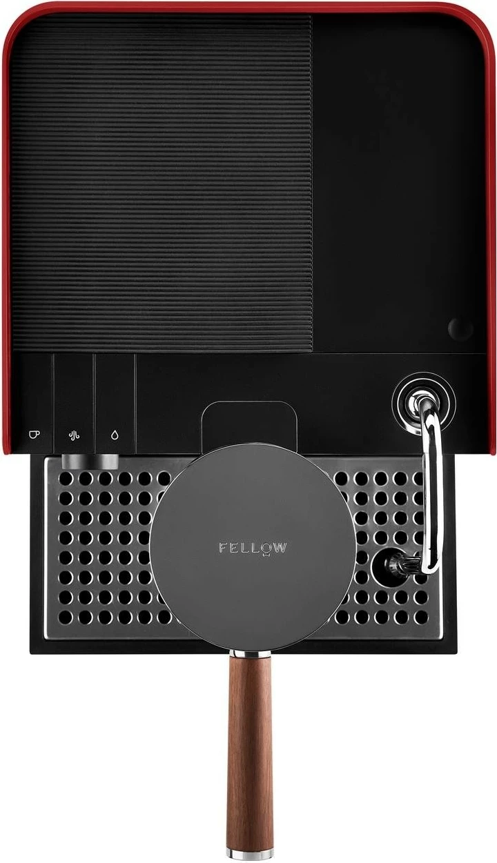 Aparat espresso Fellow Series 1, Wi‑Fi, ekran LCD, për kafe të bluar, i kuq