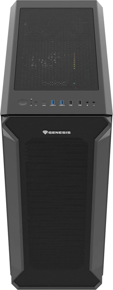 Kasë GENESIS Irid 505F Midi Tower, e zezë