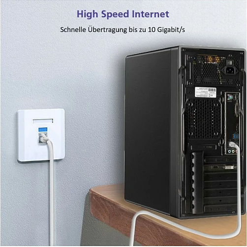 Kabllo rrjeti Helos 263784, Cat6a, 15 m, S/FTP, RJ-45, e verdhë