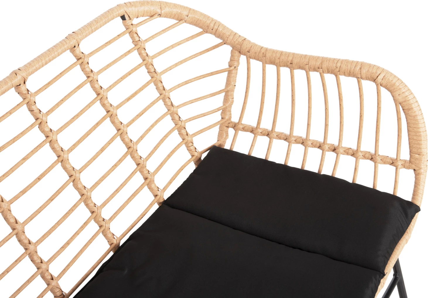 Ulëse për kopsht ALLEGRA FH6077, ratan/e zezë