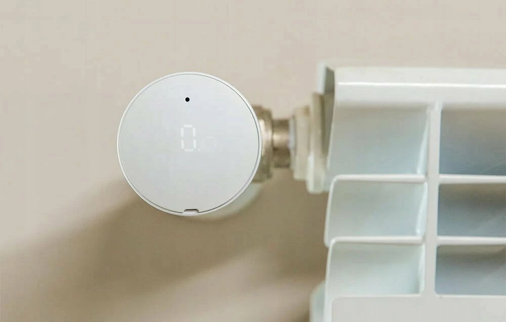 Kokë termostatike smart Shelly BLU TRV TRVBLU1-pack Bluetooth/Wi‑Fi M30/15, set me BLU Gateway Gen3, e bardhë