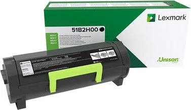 Toner Lexmark 51B2H00, 1 copë, Ngjyrë e zezë