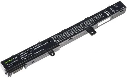 Bateri për laptop Green Cell AS75, 2200mAh, e zezë 