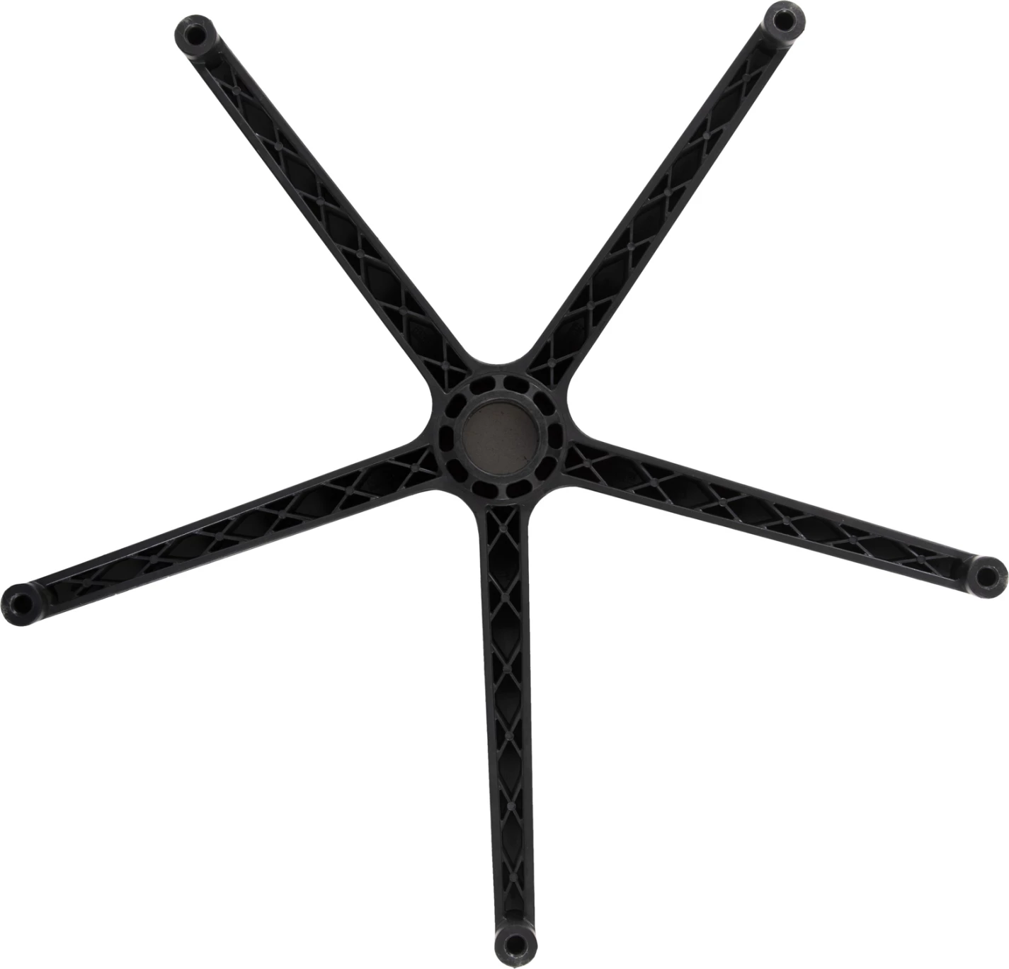 Bazë zëvendësuese 'yje' për karrige zyre, FH1073, polipropilen e zezë