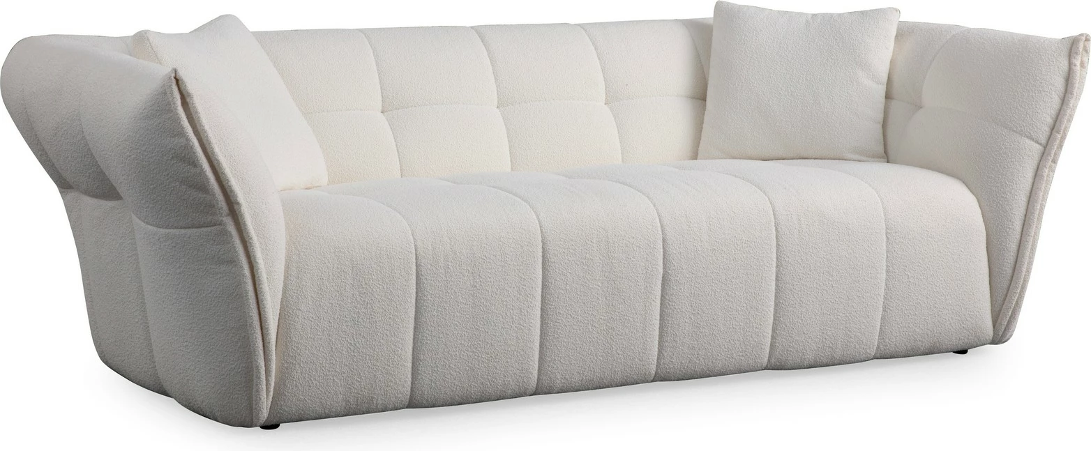 Divan treshe Atelier del Sofa, Boxer 3, i bardhë