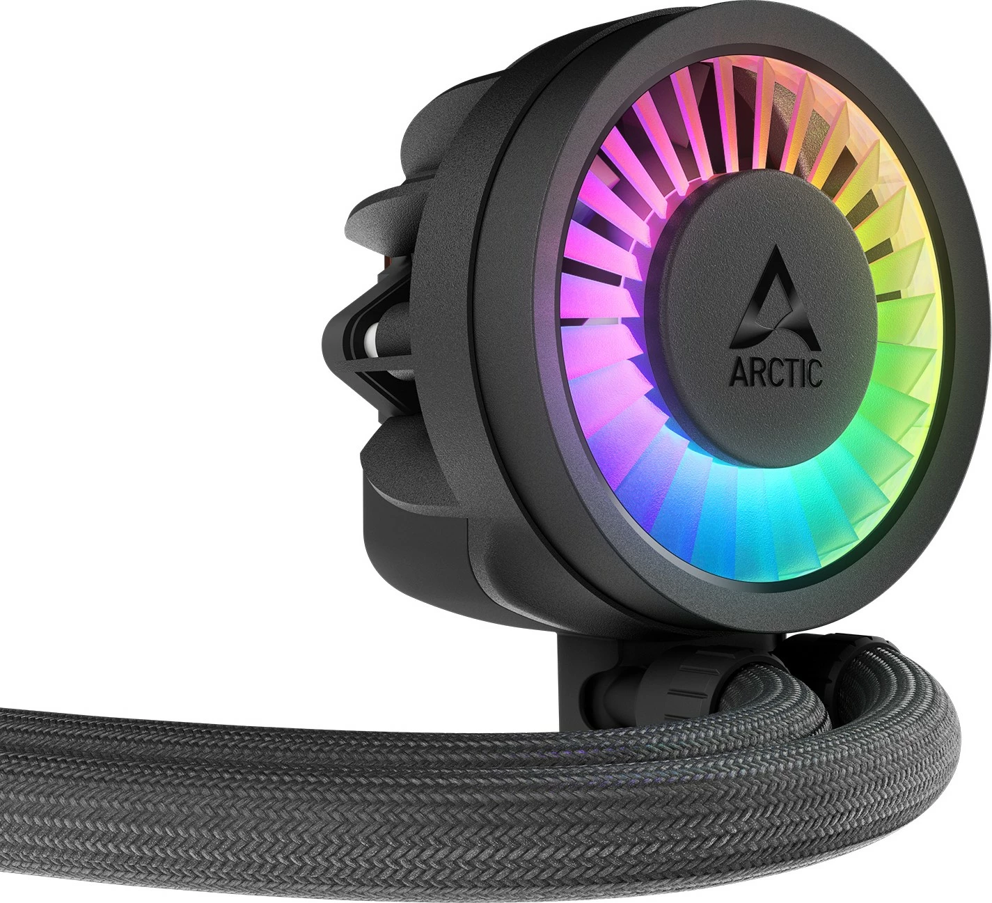 Ftohës uji për procesor ARCTIC Liquid Freezer III Pro 360 A-RGB, 3 ventilatorë 12cm, A-RGB, i zi