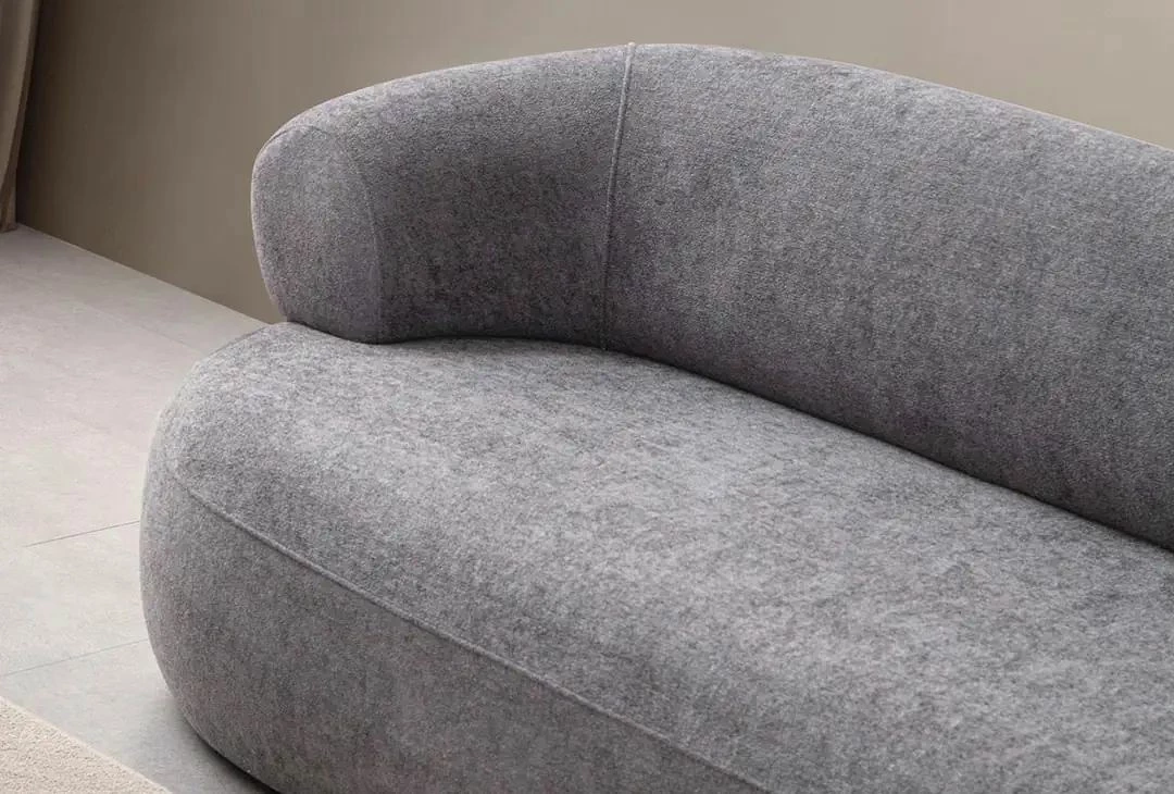 Divan treshe Atelier del Sofa, Roma, ngjyrë gri e errët