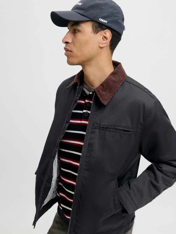 Jakne për meshkuj Jack&Jones, e zezë [Madhësia: S]