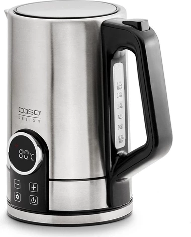 Çajnik elektrik CASO Selection WK 2200, 1.7 L, 2200 W, kontroll temperature 40-100°C, inox/zi