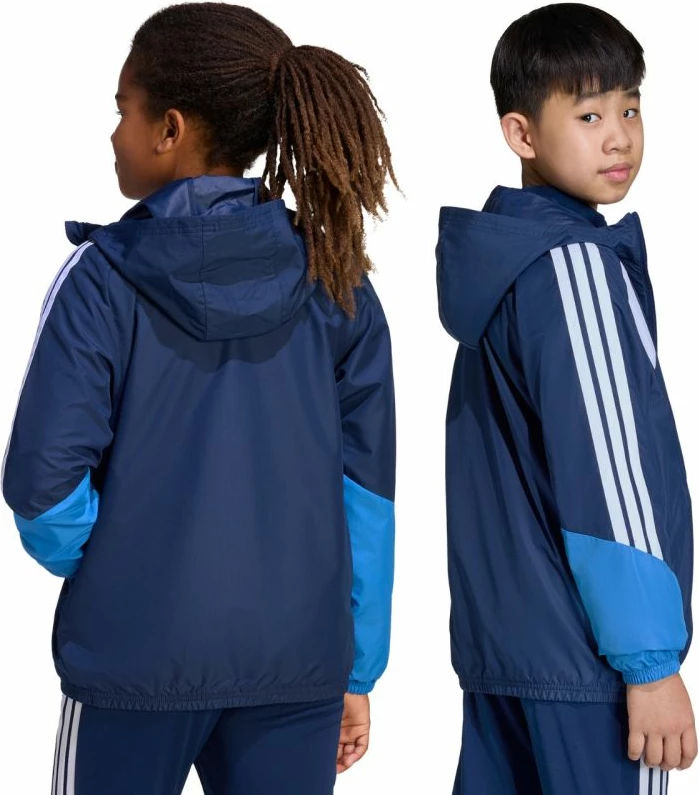 Jakne për fëmijë adidas, e kaltër [Madhësia: 164 cm]