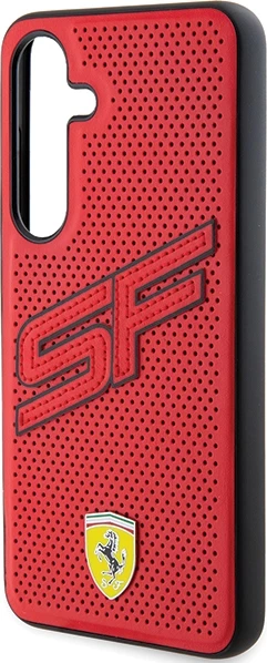 Mbështjellës Ferrari Big SF Perforated për Samsung Galaxy S24+, Kuq
