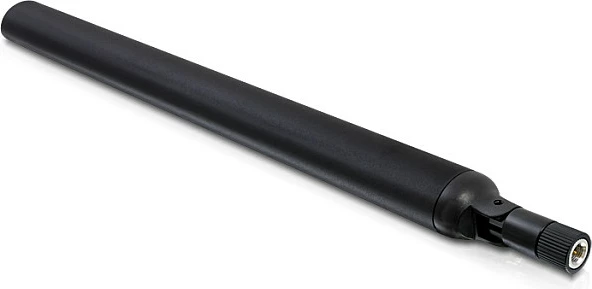 Antena LTE DeLOCK 88436, 4.5 dBi, RP-SMA male, 0.824-0.894/1.92-2.17 GHz, e zezë