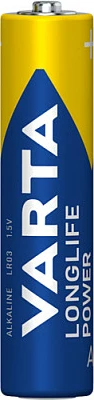 Bateri AAA VARTA High Energy LR03 1.5V, 40 copë, blu/verdhë