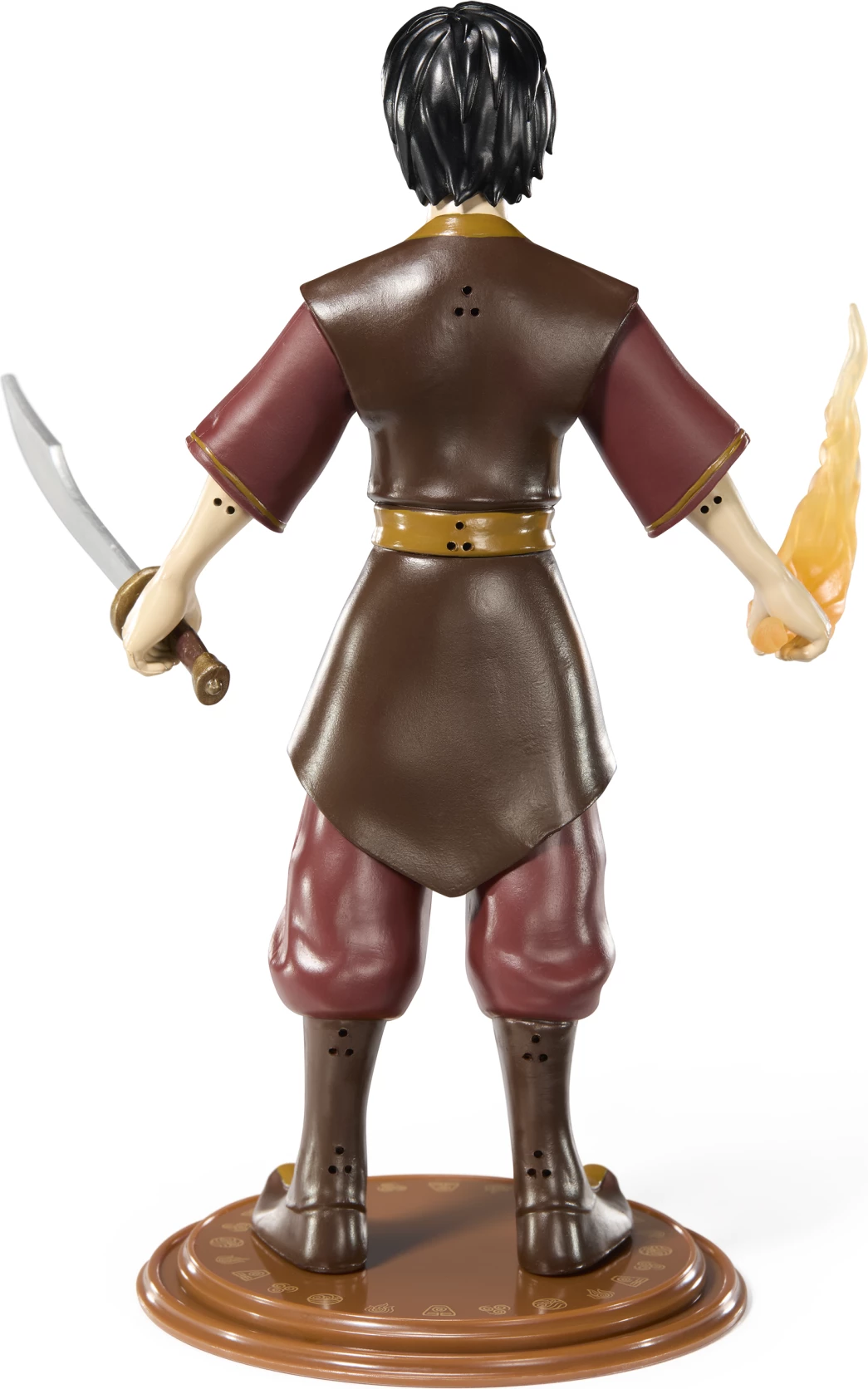 Figurë koleksionuese Noble Collection Bendyfigs Zuko 19 cm, me stendë dhe aksesorë