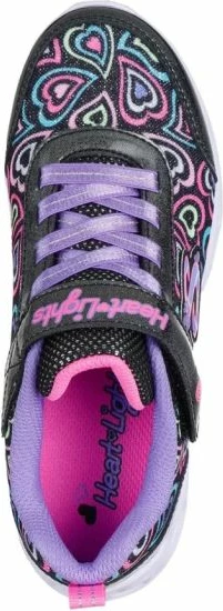 Atlete për fëmijë Skechers, të zeza/shumëngjyrëshe