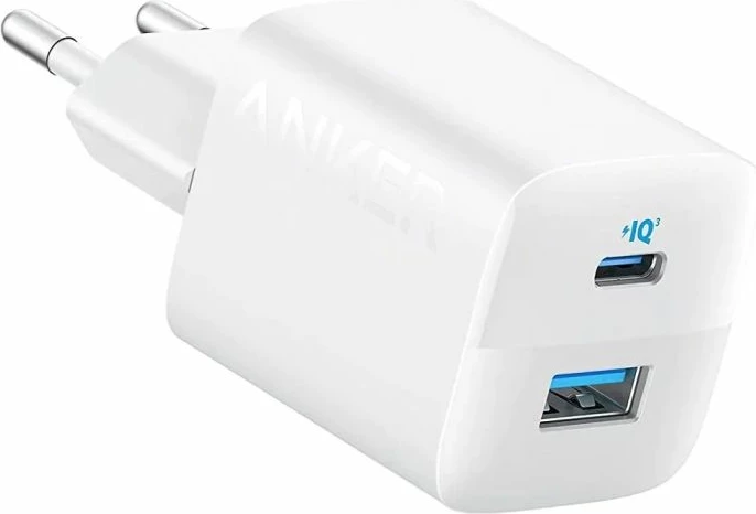 Karikues muri ANKER 323 A2331G21 33W 1xUSB-C PD 1xUSB-A, i bardhë