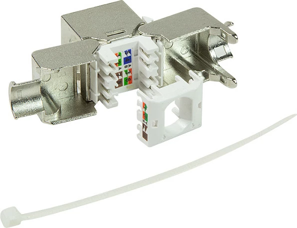 Keystone jack LogiLink PrimeLine Cat.6A STP, 14.5 mm, 22-26 AWG
