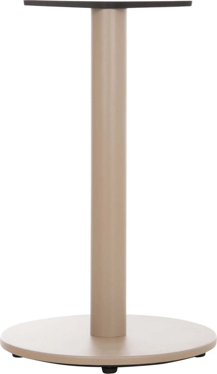 Baza e rrumbullakët për tavolinë, alumin, ngjyrë kapuçino, FH476.25, 45x72cm
