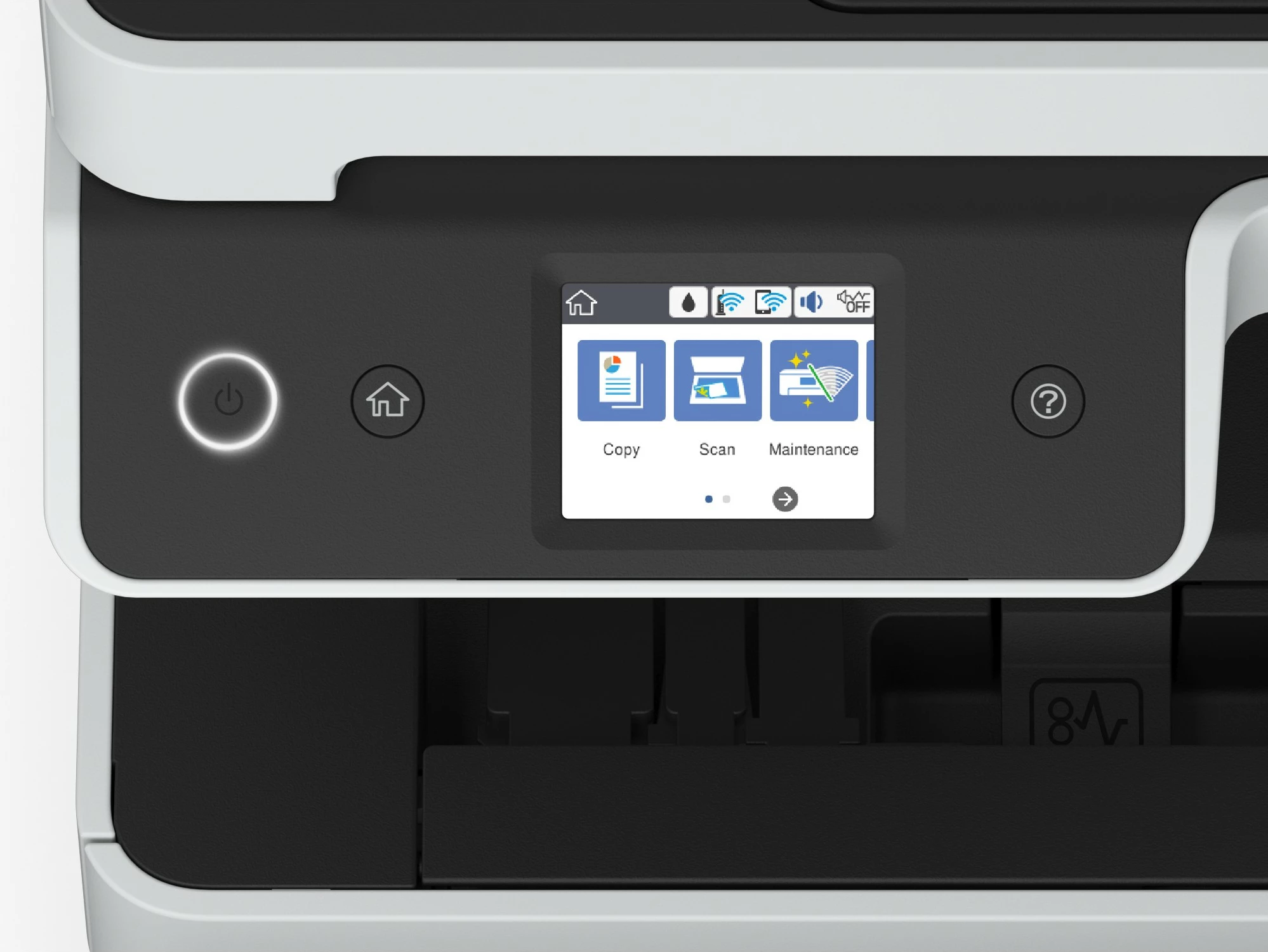 Printer Epson EcoTank ET-5150, Inkjet, A4, Wi-Fi, Touchscreen, zi/bardhë