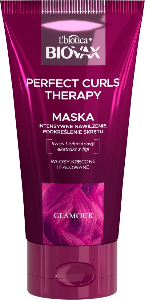 Maskë për flokë BIOVAX Glamour Perfect Curls Therapy për femra 150ml