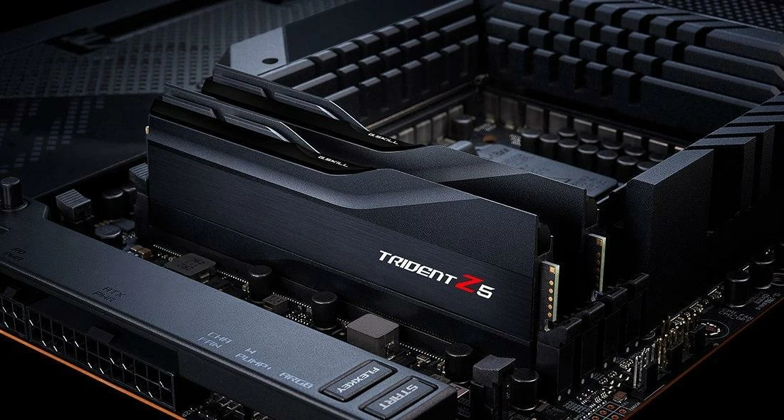 RAM memorje G.Skill Trident Z5 F5-6000J3636F16GX2-TZ5K 32GB DDR5 6000MHz CL36, e zezë, set 2x16GB