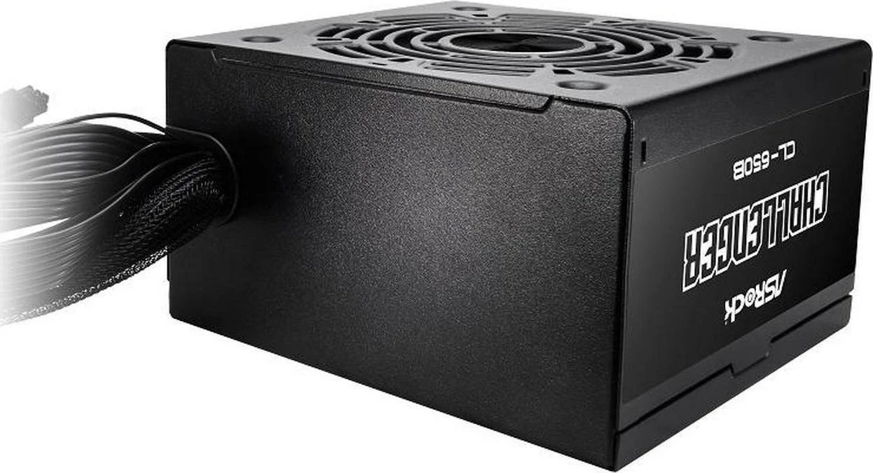 Kasë energjie ASRock Challenger CL-650B, 650W, 80 PLUS Bronze, e zezë
