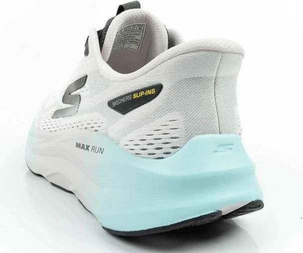 Atlete për meshkuj Skechers Max Run Slip-Ins, të bardha [Madhësia: 42.5]