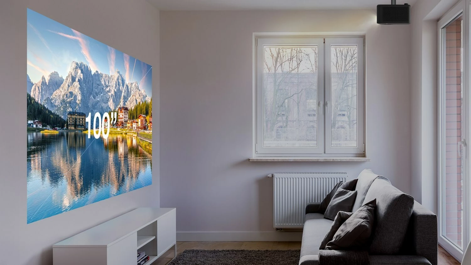 Projektor Optoma Photon Life PK32, UHD 4K, 1100 ANSI lumens, DLP, i zi