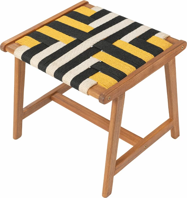 Stool Verano, shumëngjyrësh, natyral, 45x40x40