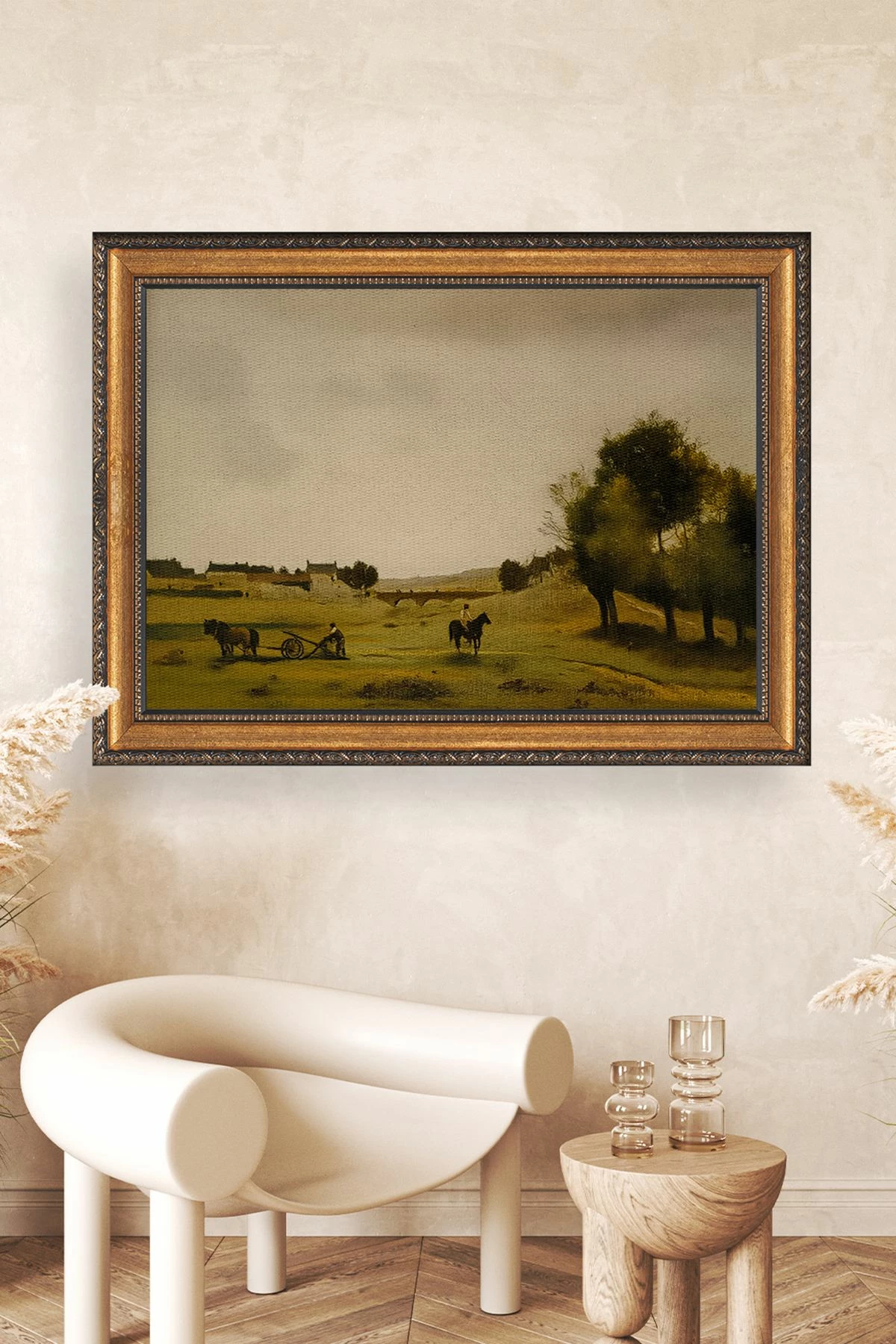 Pikturë dekorative në kanavacë me kornizë, Wallity, ATCRCVCNVSMDL68, 50x70cm