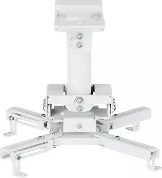 Mbajtëse tavanore për projektor Neomounts CL25-530WH1, h 25.5 cm, max 45 kg, me menaxhim kabllosh, e bardhë