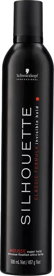 Shkumë për flokë Schwarzkopf Professional Silhouette Super Hold Mousse very strong fixing 500ml