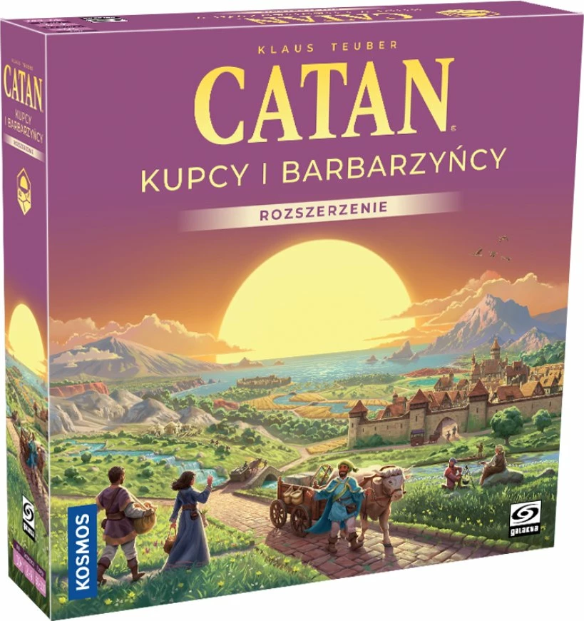 Zgjerim loje tavoline Galakta Catan: Merchants and Barbarians (2025 Edition) – version polonisht