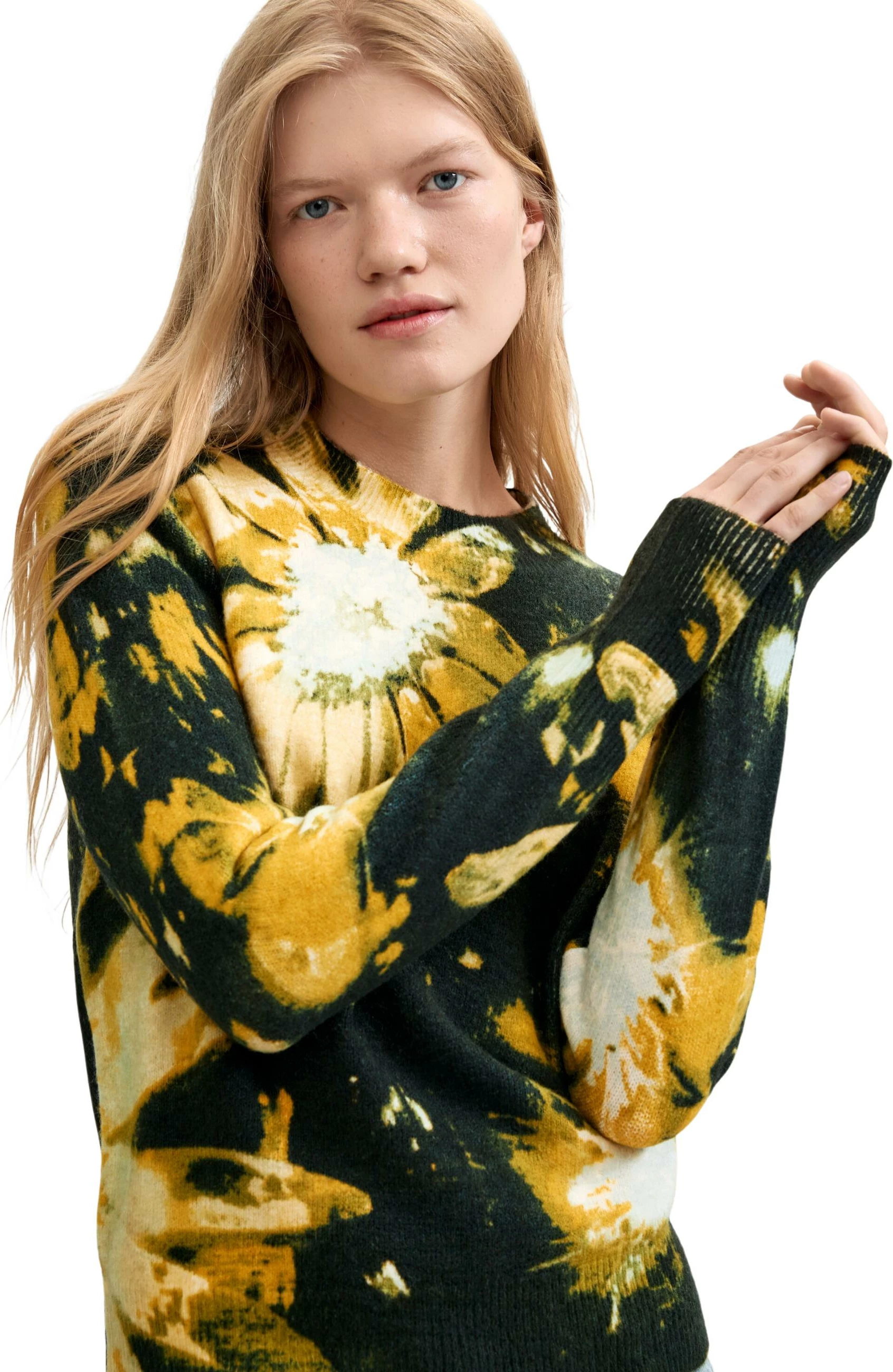 Xhemper për femra Desigual 26WWJF40, i zi [Madhësia: XL]