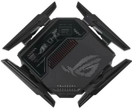 Router gaming Asus ROG Rapture GT-BE98, WiFi 7, 8 antena, 2x 10G porte, i zi