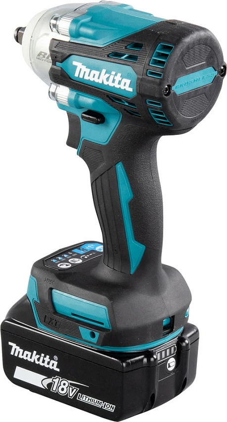 Çelës me goditje me bateri Makita DTW302Z, 18V LXT, pa bateri/karikues, blu/zi