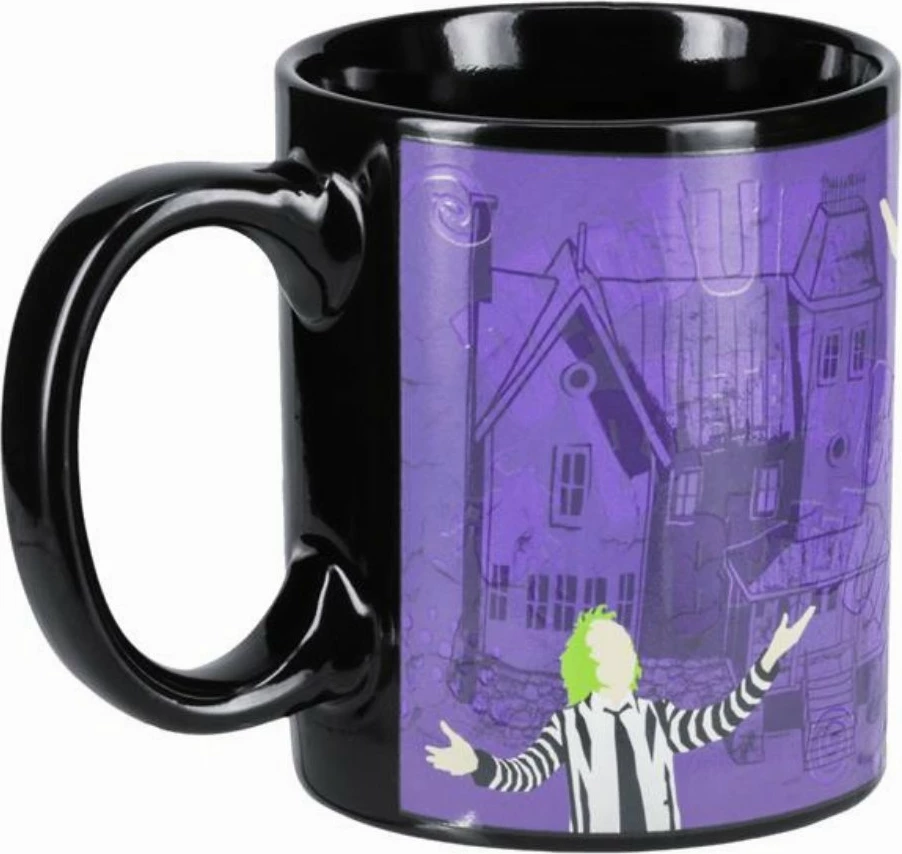 Filxhan termo-reaktiv Paladone Beetlejuice 300 ml, i zi