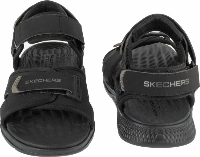 Sandale për meshkuj Skechers, të zeza