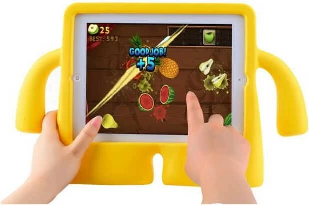 Mbështjellës tablet për fëmijë Megafox Teknoloji, i verdhë