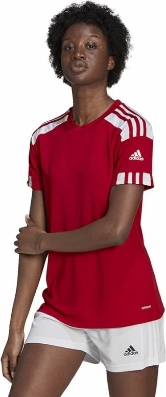 Fanellë adidas Squadra për femra, e kuqe [Madhësia: XXS]