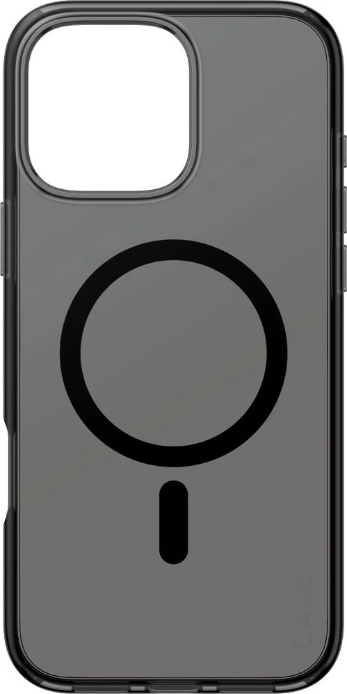 Mbështjellës PanzerGlass CARE Case Flagship Smokey MagSAFE për iPhone 16 Pro Max, i zi