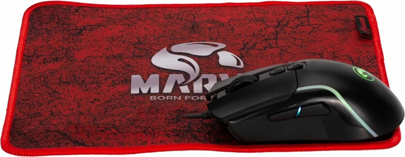 Set periferikësh gaming Marvo CM416 4në1, tastierë 104 taste membrane, maus 8000 DPI, kufje over-ear 50 mm, layout SLO/HR, i zi